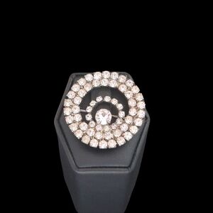 Vintage Monet Sparkling Crystal Brooch